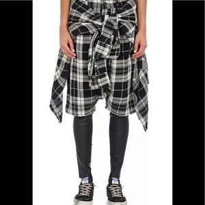R13 Vedder shorts with leggings. Size 25. New